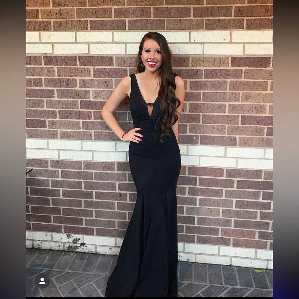 Formal black dress